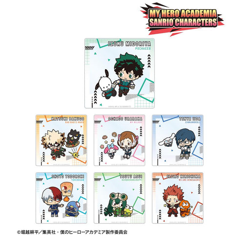『僕のヒーローアカデミア × サンリオキャラクターズ』トレーディングアクリルカード 1年A組 ver.B(単位/BOX)【202508再販】